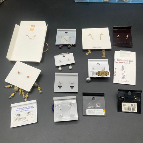 Lauren Ralph Lauren Lia Sophia C&C California Earrings Jewelry Lot of 12 Pairs