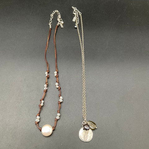 J. Jill Boho Jewelry Lot 11pc Necklaces Bracelets Handcrafted Bookmarks