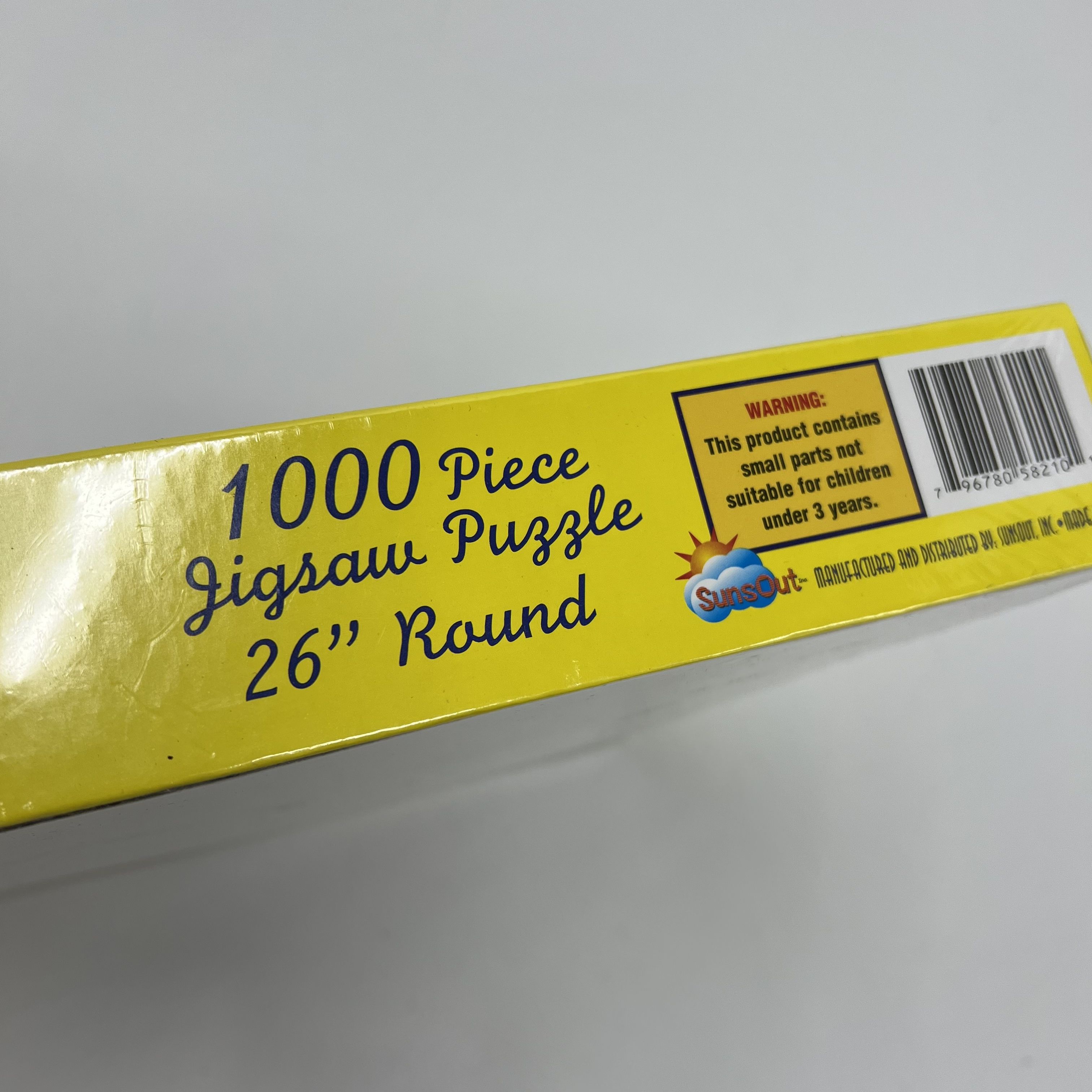 SunsOut Playmates by Jürgen Scholz 1000 Piece Round Puzzle 26" #58210 New Sealed