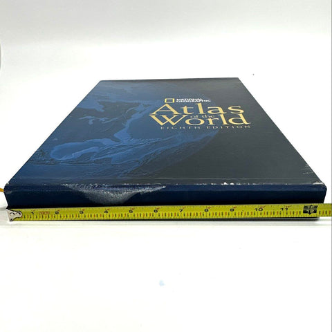 National Geographic Atlas of the World Eighth Edition Large Hardcover Map Book