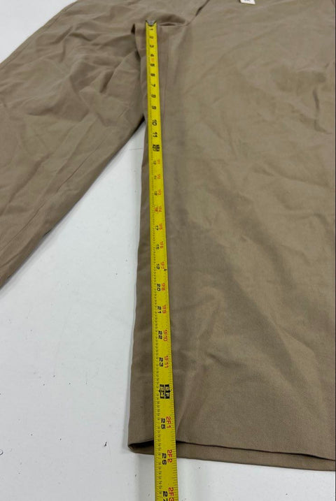 Banana Republic NWT Tan Pull-On Wide Leg Crop Tencel Pants Women's S