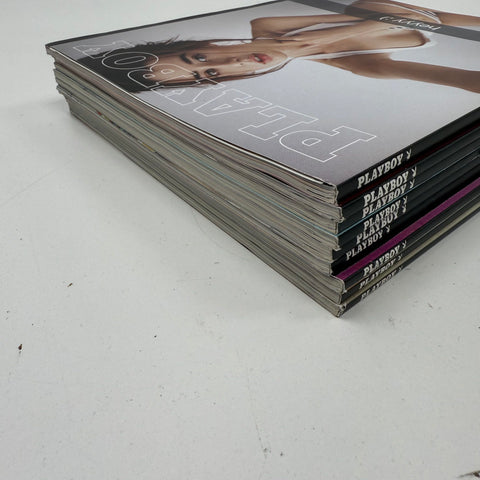 Playboy Magazine Lot 9 Issues 2016 Near Complete Year Set Non Nude Era