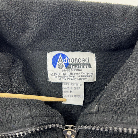 Vintage 1999 Pillsbury Doughboy 1/4 Zip Fleece Pullover Jacket Sz M