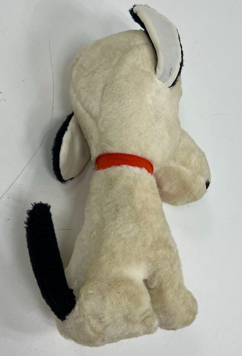 Vintage Snoopy Style Plush Stuffed Animal Dog 15" Peanuts Lookalike 1960s