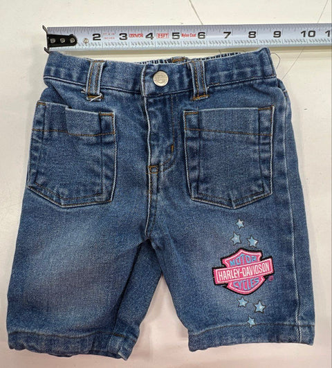 Harley Davidson Kids 5pc Lot Hat Hawaiian Shirt Pullover Shorts 24M-4T