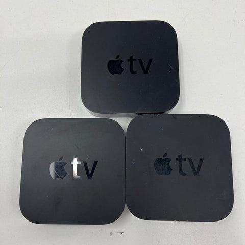 Apple TV 3rd Gen A1469 1080p HD Digital Media Streamer Player Lot of 3
