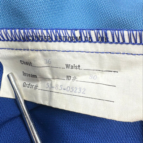 Vintage 70s Ralston High School Marching Band Uniform Jacket Rams Sz 36S