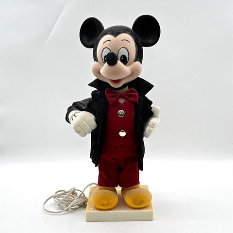 Disney Mickey Mouse Animated Figure 20 Inch Tuxedo Corded Tested Works Vintage