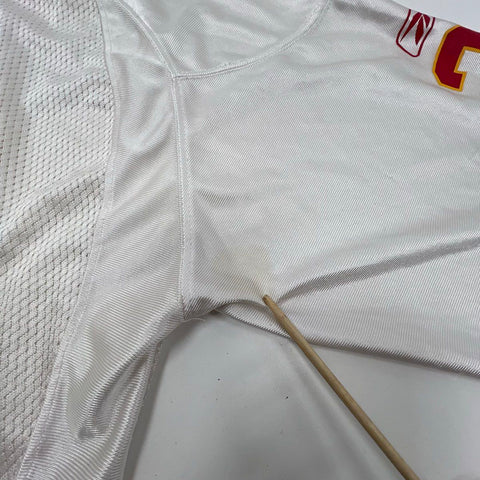Reebok Men's Vintage Y2K Priest Holmes Kansas City Chiefs Jersey White #31 L