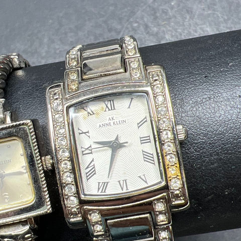 Anne Klein Metal Band Analog Watch Lot Untested