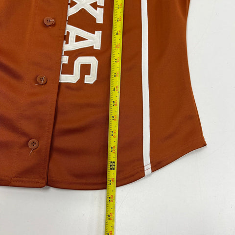 Nike Texas Longhorns Baseball Jersey Stitched Spellout NCAA Youth Sz L (12-14)