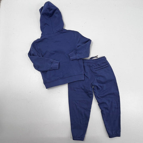 Psycho Bunny Boys Blue Ski Logo Hoodie and Joggers Sweatpants Set Size 5-6