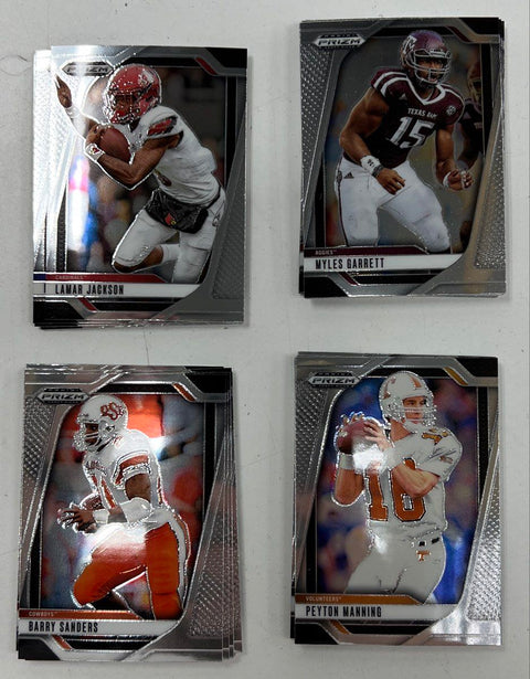 Football Card Lot 2024-2025 Panini Prizm Absolute Mosaic Score See Photos