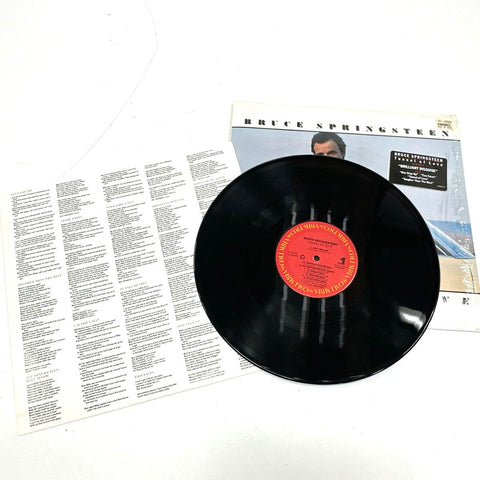Bruce Springsteen Tunnel of Love LP Columbia 1987 Hype Sticker Inner Sleeve