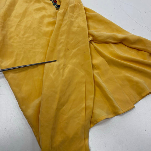 Vintage 80s Adam Douglass Adrianna Papell Silk 3 Pc Shorts Vest Blouse Set