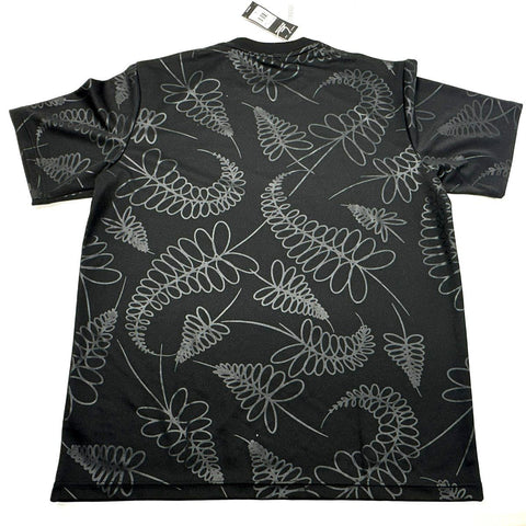 adidas Men's All Blacks New Zealand Rugby Supporter T-Shirt Black Fern Sz L NWT