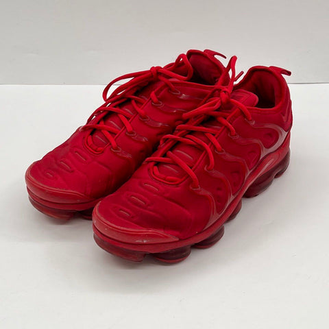 Nike Air VaporMax Plus Triple Red Men's Running Shoes Size 9.5