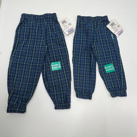 Vintage 90s Healthtex Mixed Lot of 8 Kids Play Pants Trousers Toddler NWT