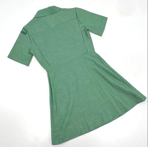 Vintage 70s Girl Scouts USA Official Uniform Dress Green Patch Pin Sz - Shop Thrift World Vintage 70s Girl Scouts USA Official Uniform Dress Green Patch Pin Sz - Shop Thrift World