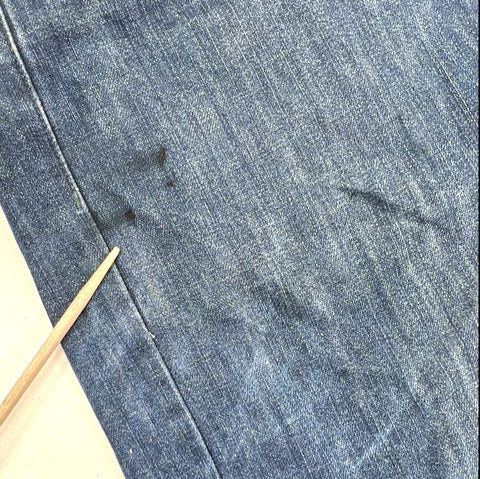 Vintage Y2K South Pole Premium Men's Denim Jorts Blue Embroidered Baggy Sz 38