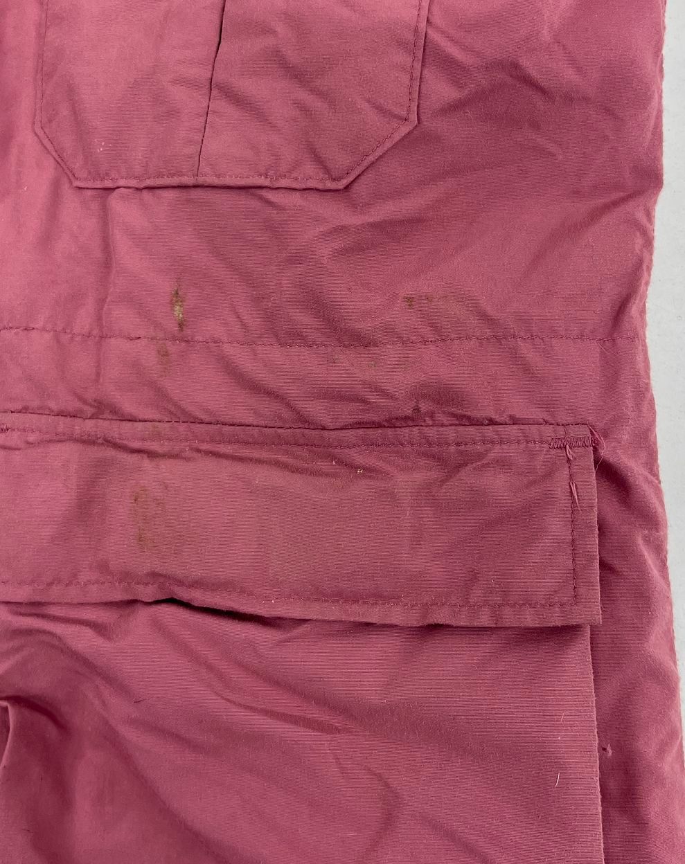 Vintage 80s LL Bean Mauve Baxter State Parka Insulated Hooded Jacket Womens L