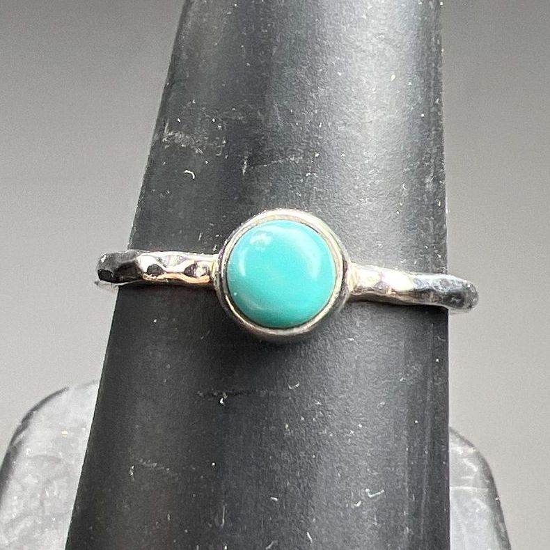 Pura Vida Sterling Silver Turquoise Ring Size 7