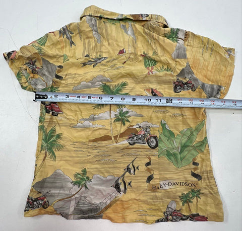 Harley Davidson Kids 5pc Lot Hat Hawaiian Shirt Pullover Shorts 24M-4T