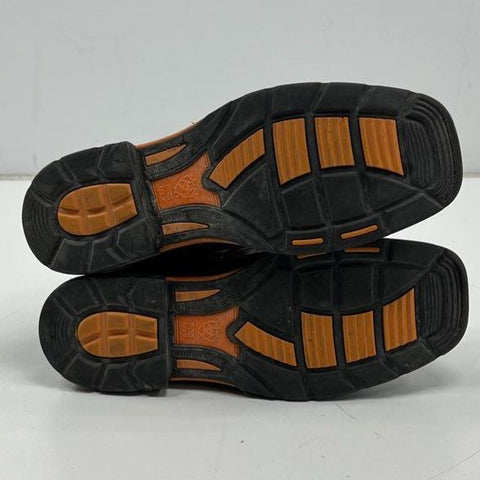 Ariat Groundbreaker Steel Toe Western Work Boots Black Brown Size 13EE