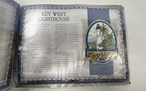 Willabee & Ward Great American Lighthouses Patch Collection Vintage Binder Lot