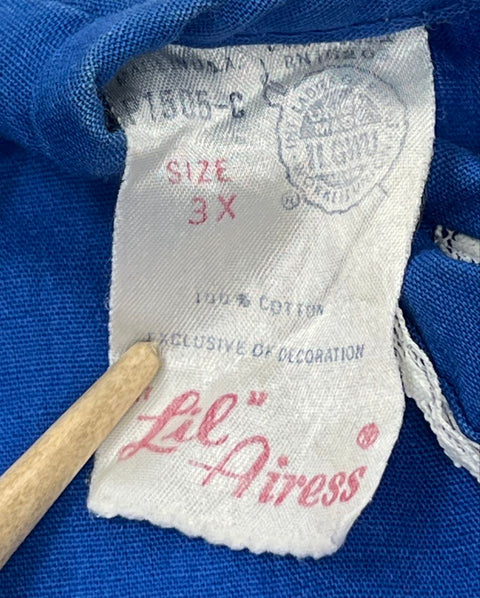 Vintage 60s 70s Lil' Airess Girls Clothing Lot Sailor Nautical 4pc Set Sz 3X