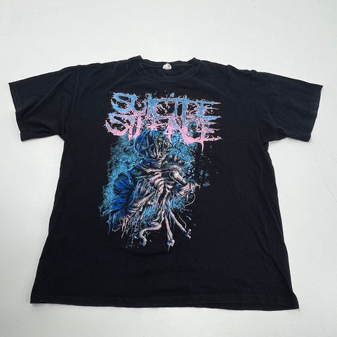 Suicide Silence The Cleansing Album Art T-Shirt Deathcore Metal Band Tee Sz XL