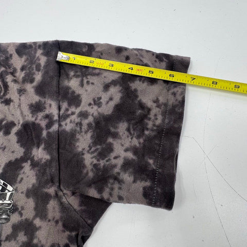 Vintage 90s Harley-Davidson Engine Tie Dye T-Shirt Single Stitch USA Sz M