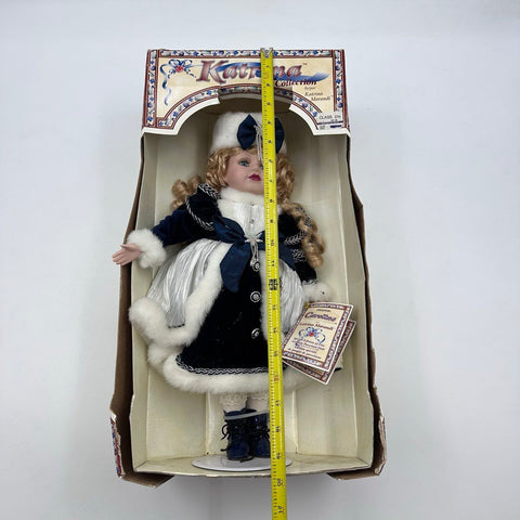 Katrina Collection Porcelain Doll Caroline Morandi Limited Edition 20" NIB
