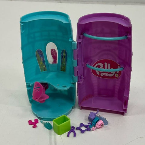 Collectible Mattel Polly Pocket Car Go Take Along Play Set Lot