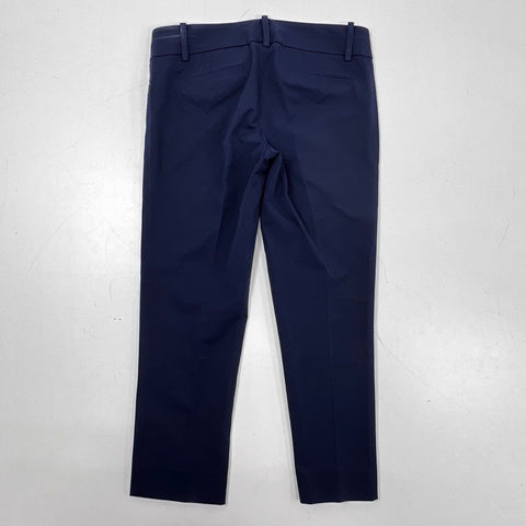 Lilly Pulitzer Women's Navy Blue Stretch Straight Leg Dress Pants Size 8