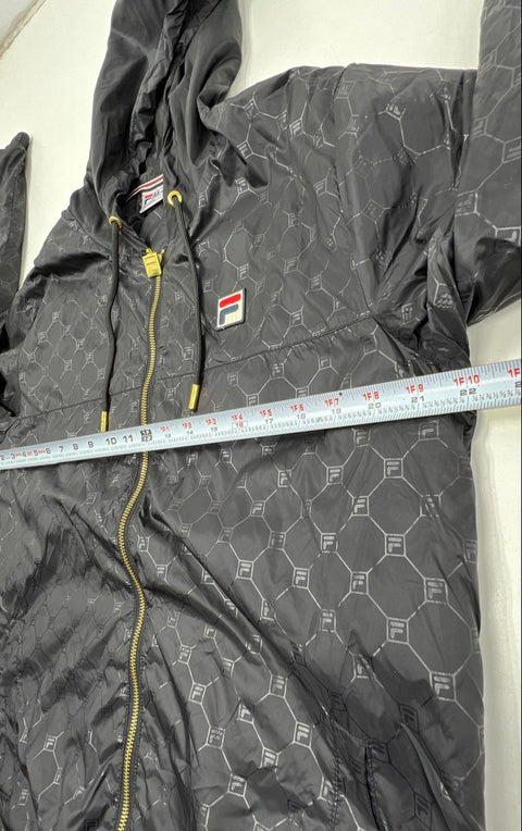 Fila Men's Lot 2 Jackets & Hat Windbreaker Track Jacket Colorblock Sz M