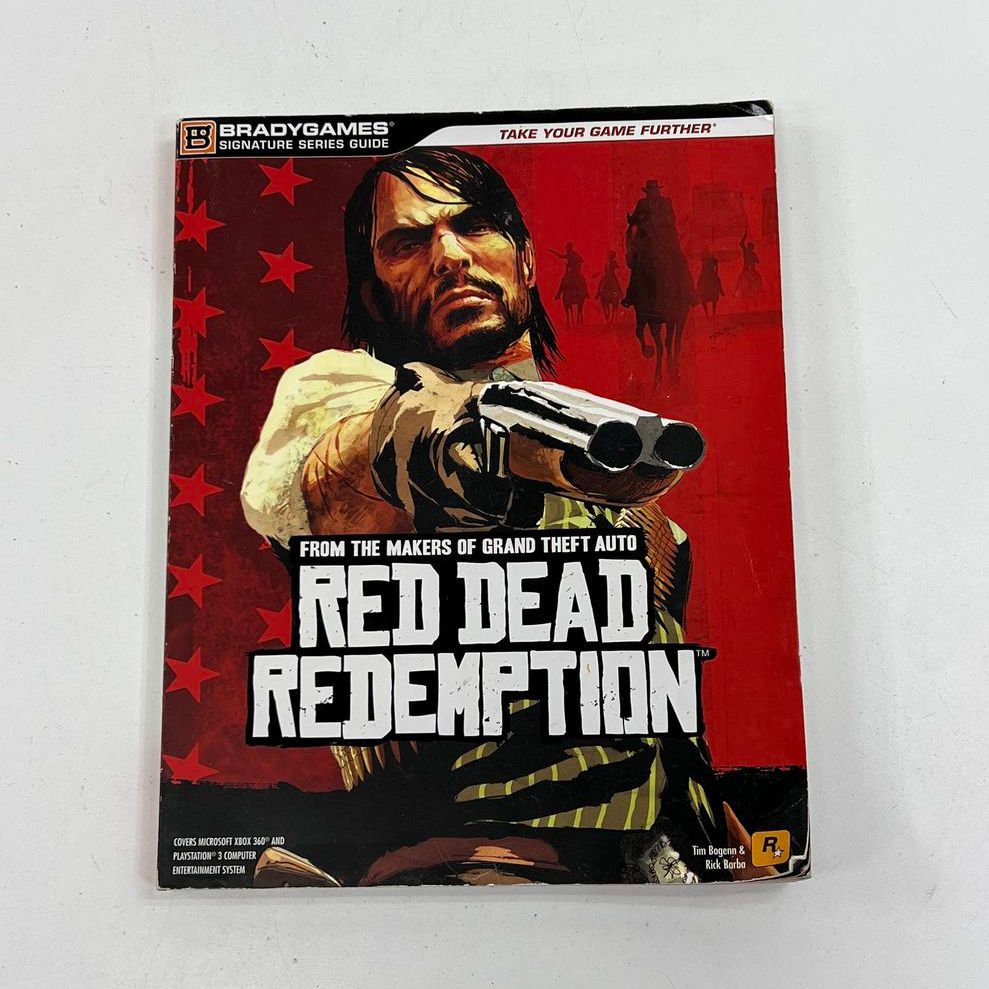 Red Dead Redemption Official Strategy Guide BradyGames PS3 Xbox 360 Signature
