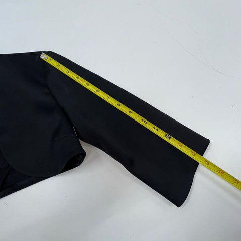 White House Black Market NWT Black Dress Bolero Jacket Set Women's Sz 00/0