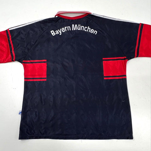 Vintage 90s Adidas Bayern Munich Opel Soccer Jersey Made in England Sz XL