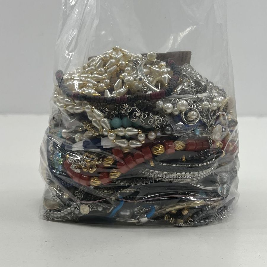 5 Lbs. Wearable Costume Jewelry Lot