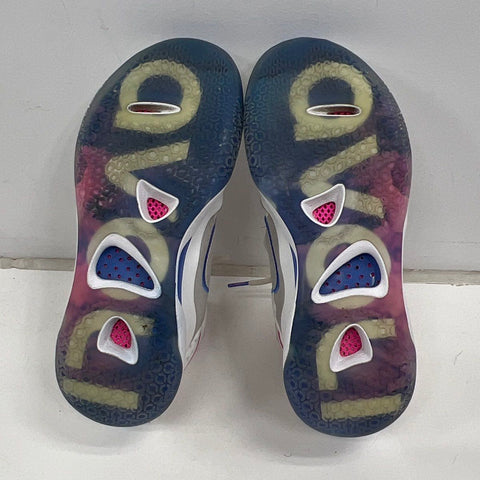 Avoli FA21J-085 White Pink Blue High Top Basketball Sneakers Women's Size 8.5