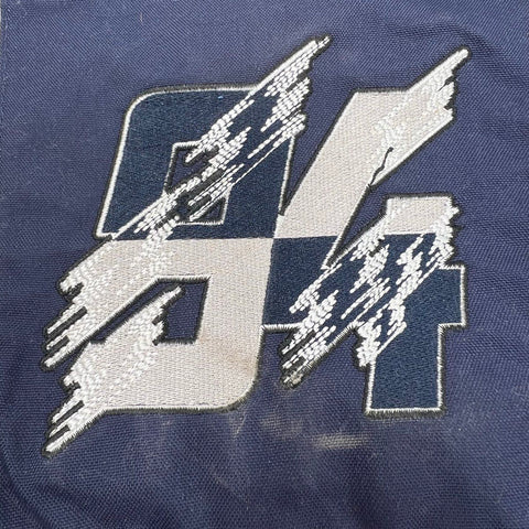 Vintage Y2K Red Bull Racing 04 Navy Blue Backpack Rucksack Embroidered Graphic