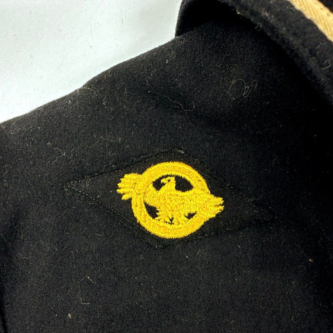 Vintage 1940s US Navy WWII Wool Sailor Jumpers Ruptured Duck Bullock Lot 2 Sz S