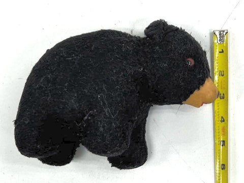 Vintage Plush Toy Lot Kangaroo Cloth Doll Bear Panda Puppet 5pc