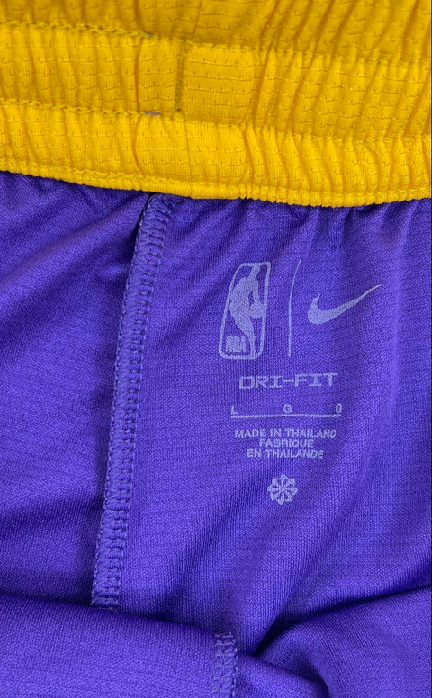 Nike Men's Purple NBA Los Angeles Lakers 75th Anniversary Dri-FIT Shorts Size L