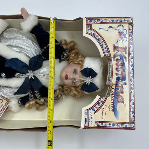Katrina Collection Porcelain Doll Caroline Morandi Limited Edition 20" NIB