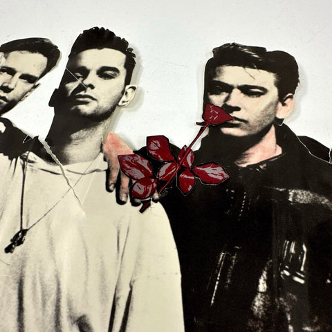Depeche Mode Violator Vintage Poster Banner Band Memorabilia 68 Inch Collage