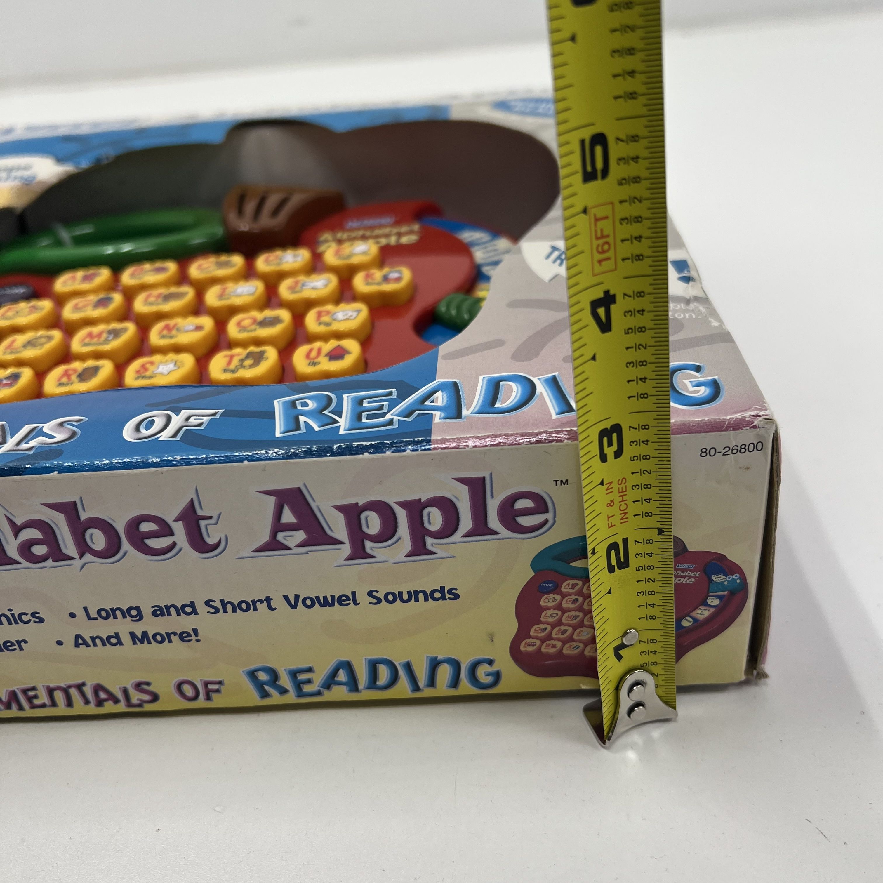 NIB VTECH Alphabet Apple Fundamentals of Reading