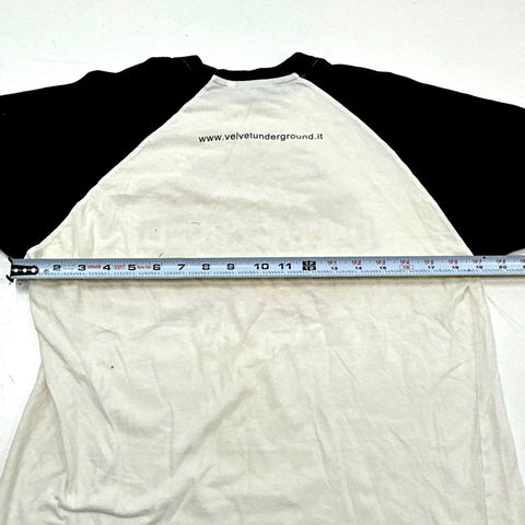 Velvet Underground London Underground Logo Raglan Baseball T-Shirt Sz M