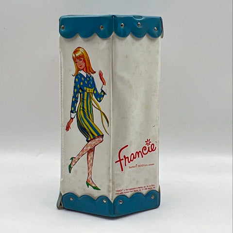 Vintage Barbie Doll Lot Mattel 3 Dolls with 1965 Francie Vinyl Carrying Case